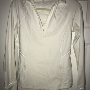 White lululemon pullover